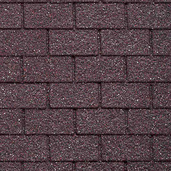 MODEL BUILDERS SUPPLY - 1" Scale Pattern Sheet 14X24: Mf Shingle Black 1:12 Dollhouse Miniature (MF111)